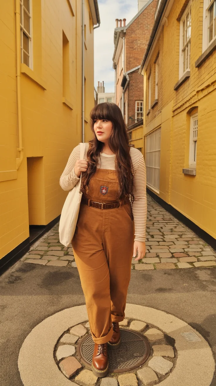boho chic outfits fall plus size Country Inspired Overalls with Everyday Charm