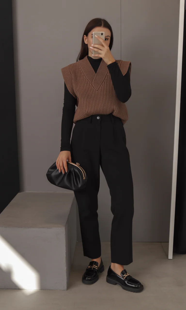 cute fall mom outfits 2026 Elevated Knit Layers for an Effortless Everyday Look
