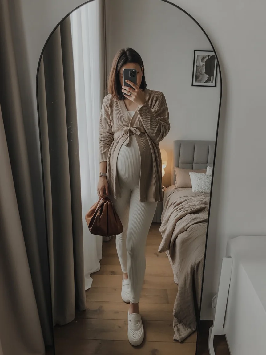 cute pregnancy outfits fall Cozy Cardigans That Feel Like A Warm Hug