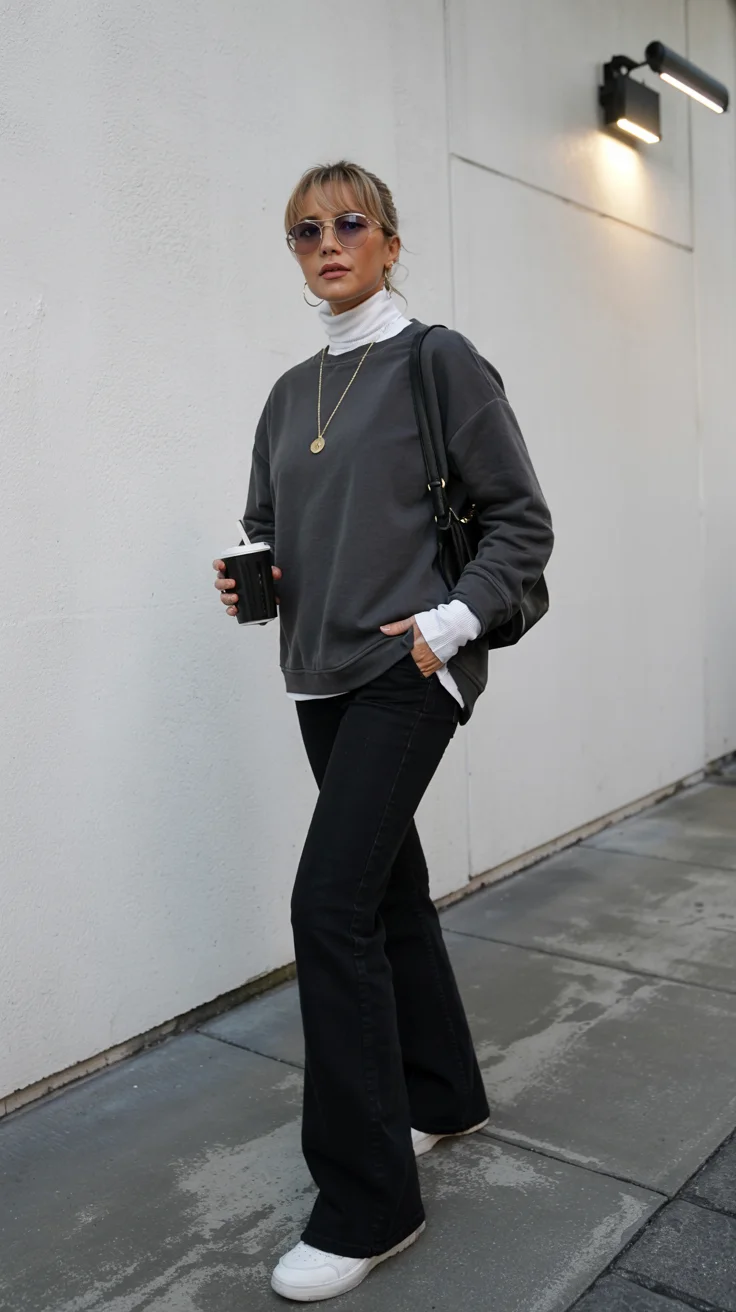 fall fashion for women over 40 City Layers With An Easy Weekend Feel