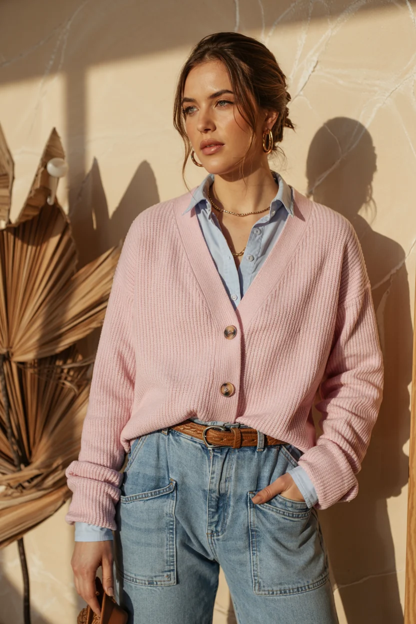 fall fashion trends for women Soft Layers and Denim Ease for Early Fall
