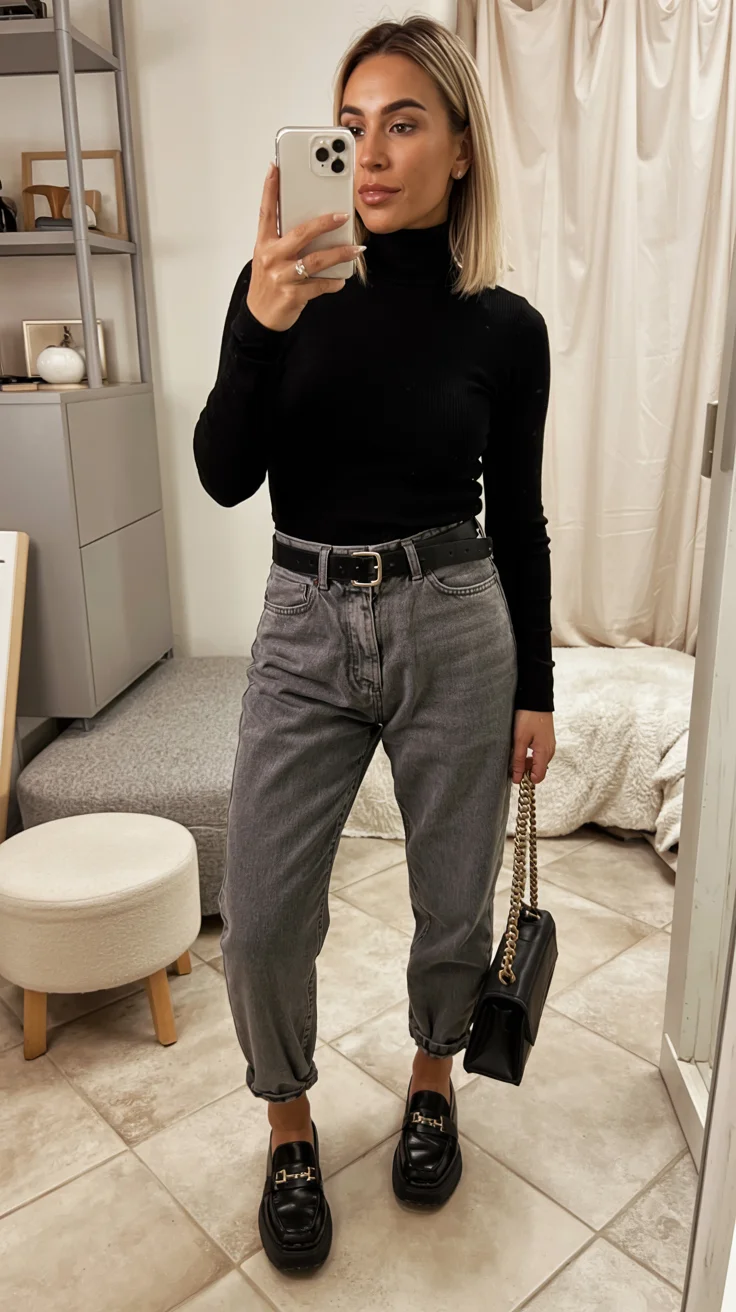 fall fashion trends for women Minimalist Monochrome With a Parisian Twist