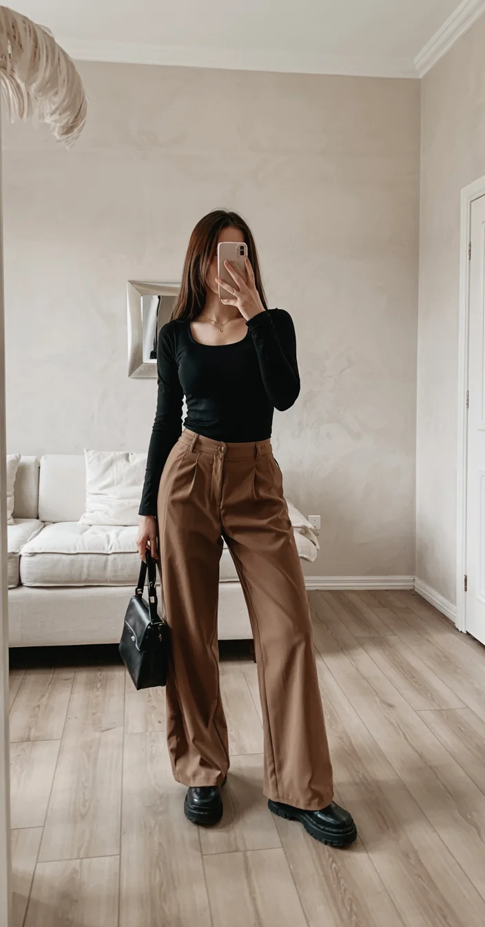 fall fashion trends for women 2026 Chocolate Trousers Replace Basic Black Pants