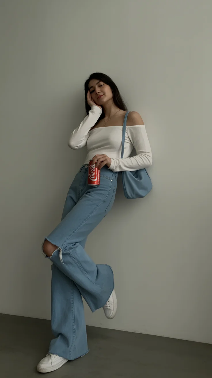 fall fashion trends for women 2026 Light Wash Denim Keeps Early Fall Feeling Fresh