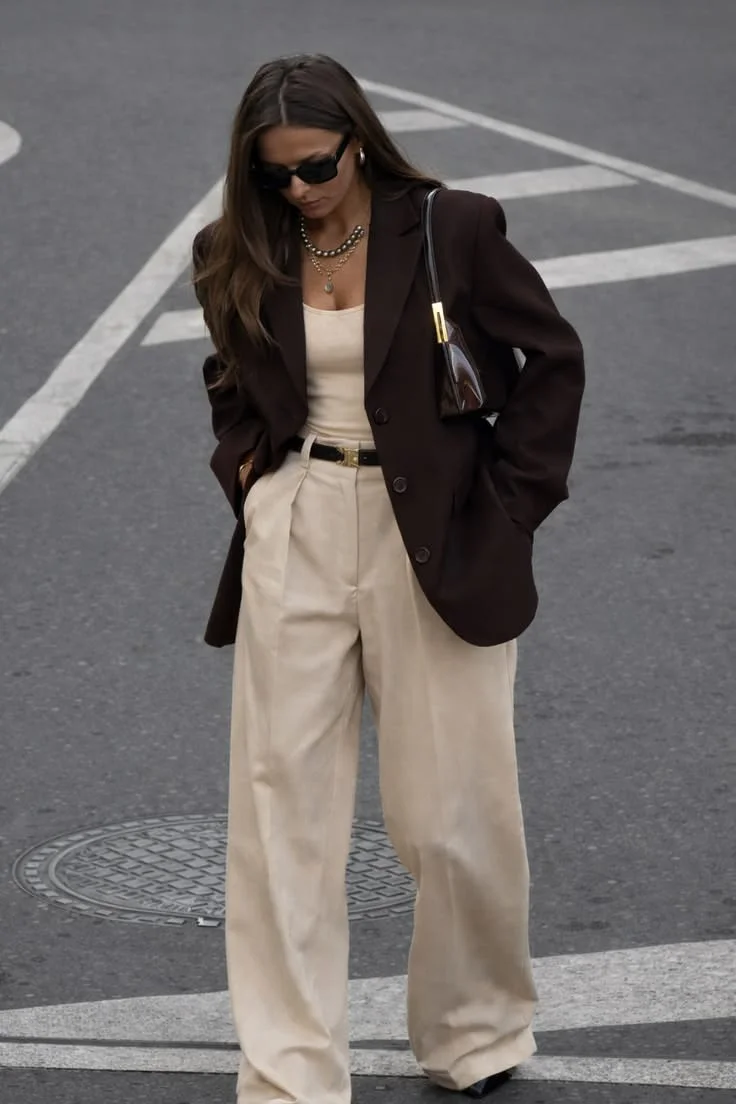 fall festival outfits dress to impress 2026 Tailored Neutrals for Effortless Modern Elegance