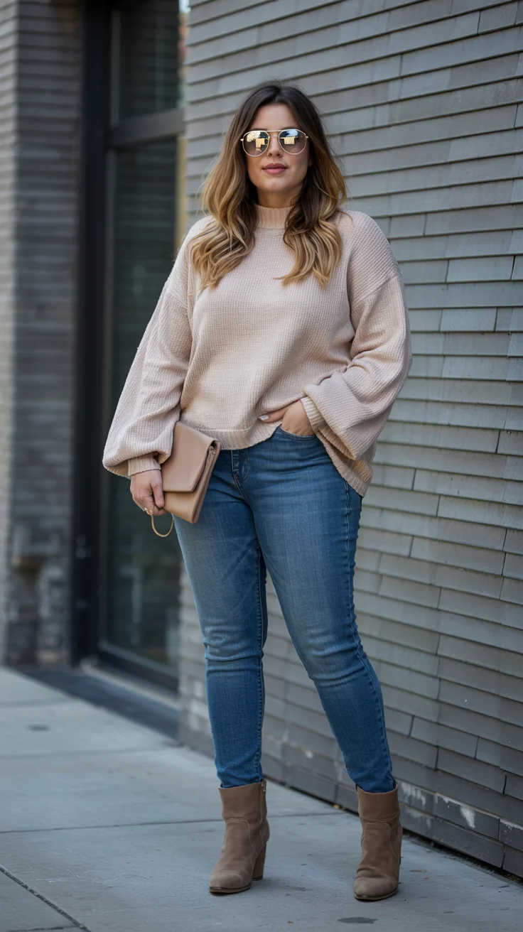 fall outfits for plus size women 2026 Soft Beige Neutrals That Never Go Out of Style