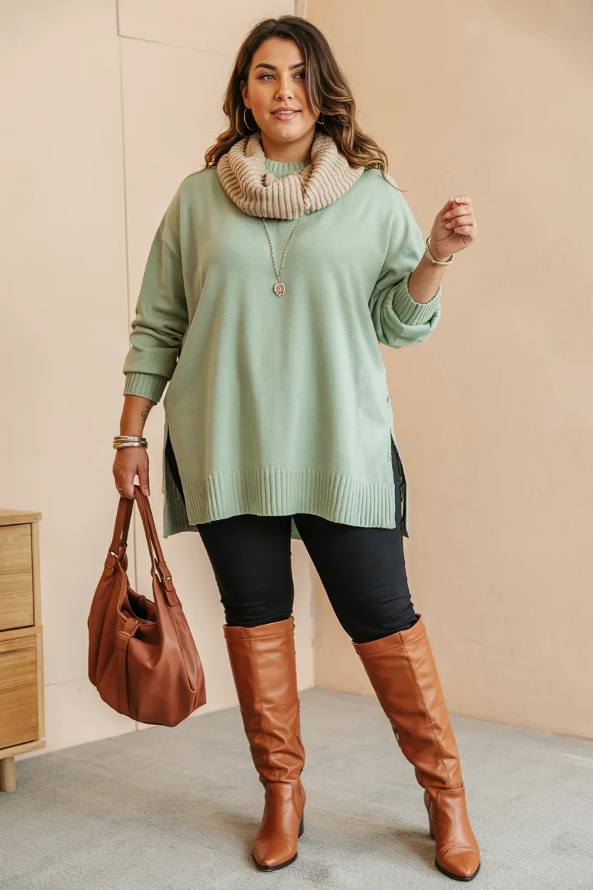 fall outfits for plus size women 2026 Soft Neutrals for Everyday Comfort