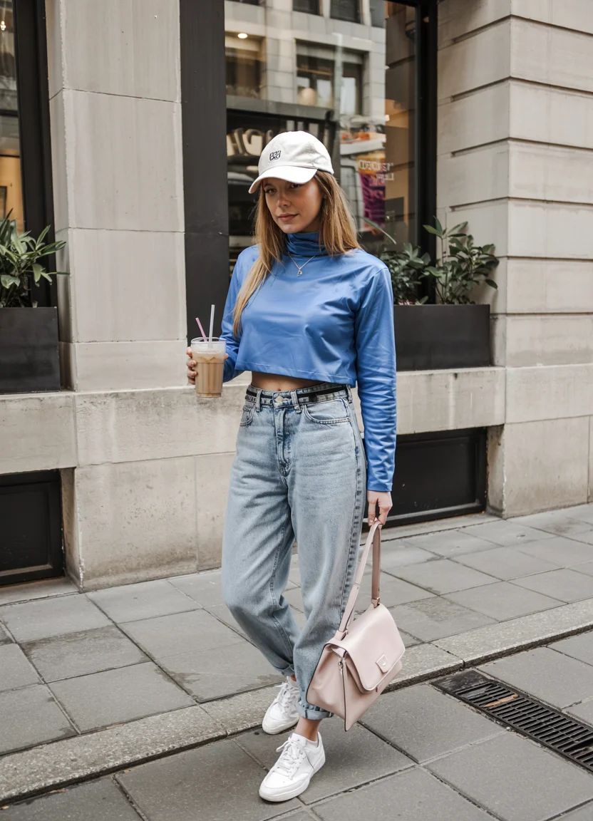 fall outfits ideas 2026 Sporty Blue Layers For Busy City Days