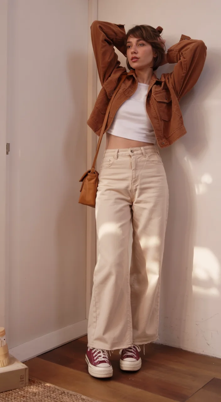 fall outfits ideas 2026 Warm Earth Tones For Early Fall Days