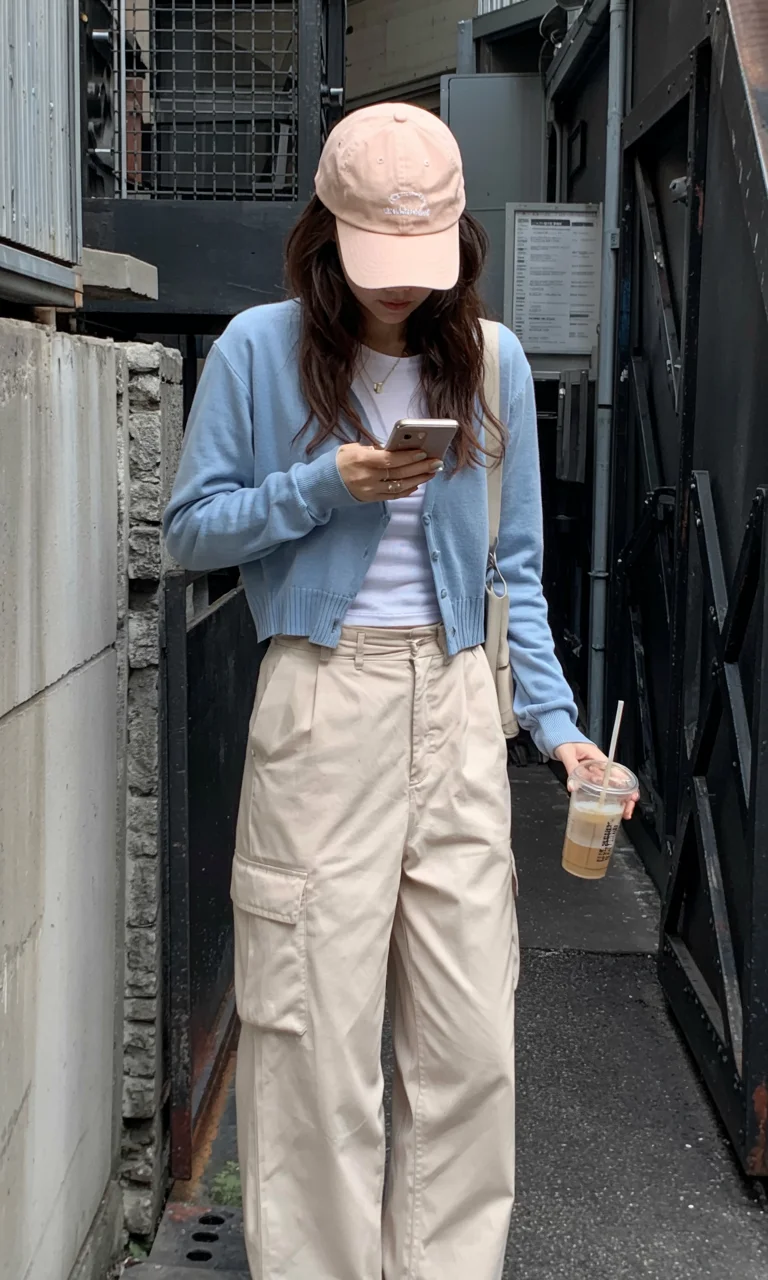 fall outfits with pants 2026 Relaxed layers with a soft sporty mood