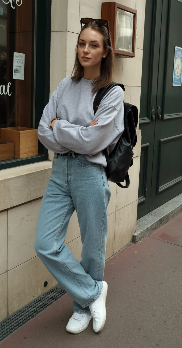 fall streatwear fashion 2026 Relaxed Denim Basics That Never Miss