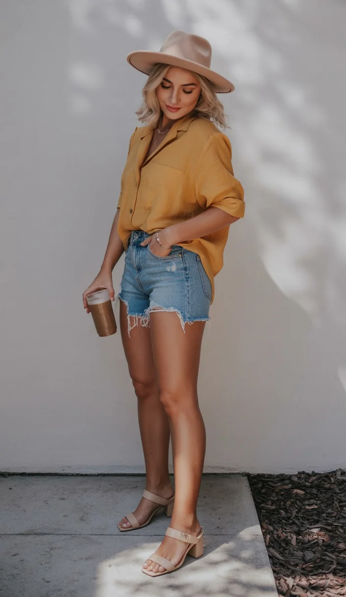 fashion trends 2026 july Golden Linen Tones Define Relaxed Luxury