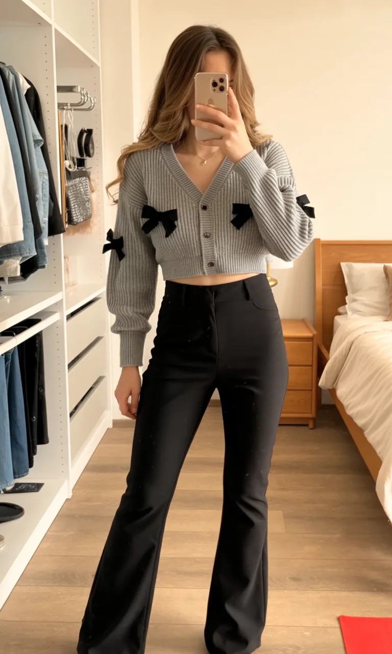 must-have fall outfits for women 2026 Feminine Knitwear with a Modern Retro Twist