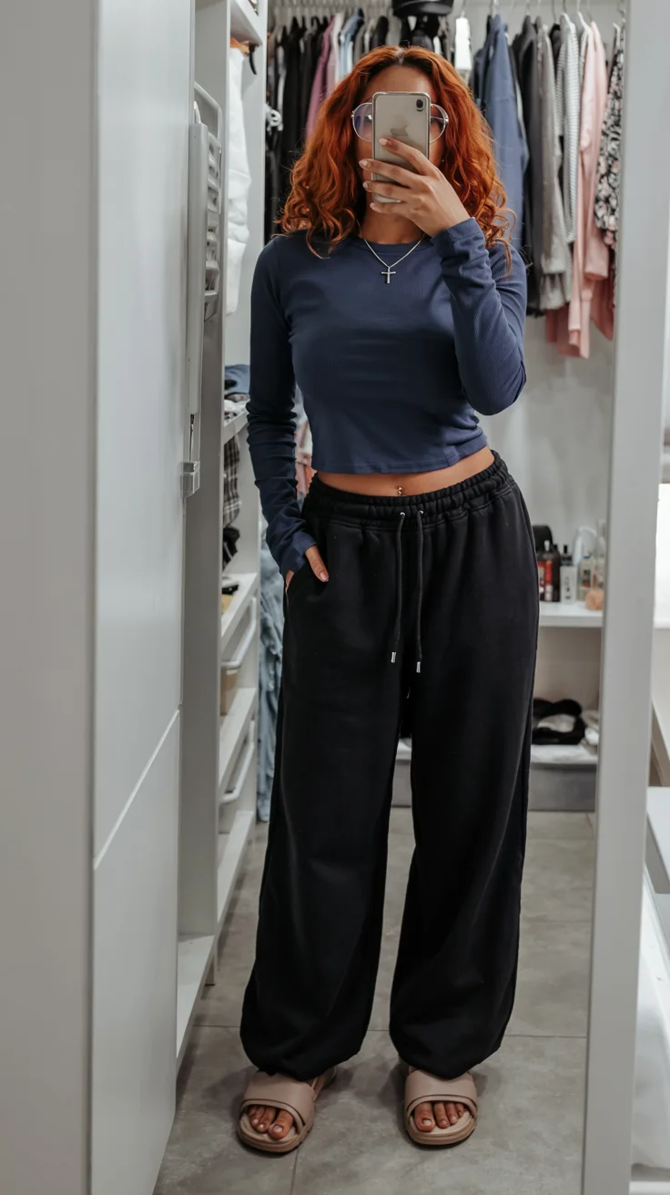 nice fall outfits for black women 2026 Polished Black Layers With Timeless Denim