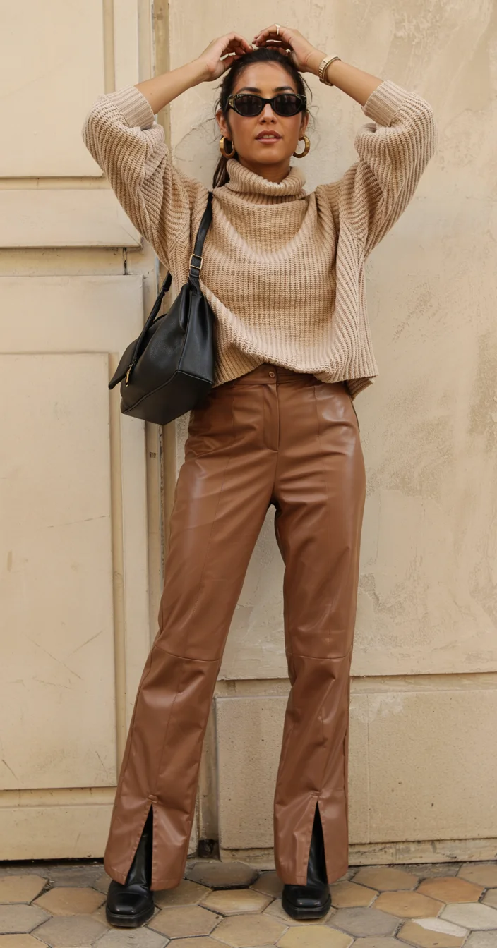 romantic dinner outfits date night fall 2026 Warm Neutrals For an Elegant Steakhouse Date