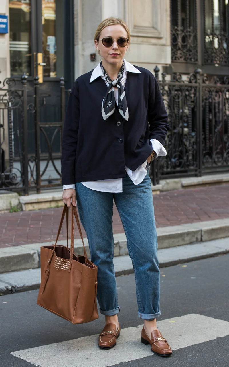 what to wear in fall 2026 over 50 navy city style