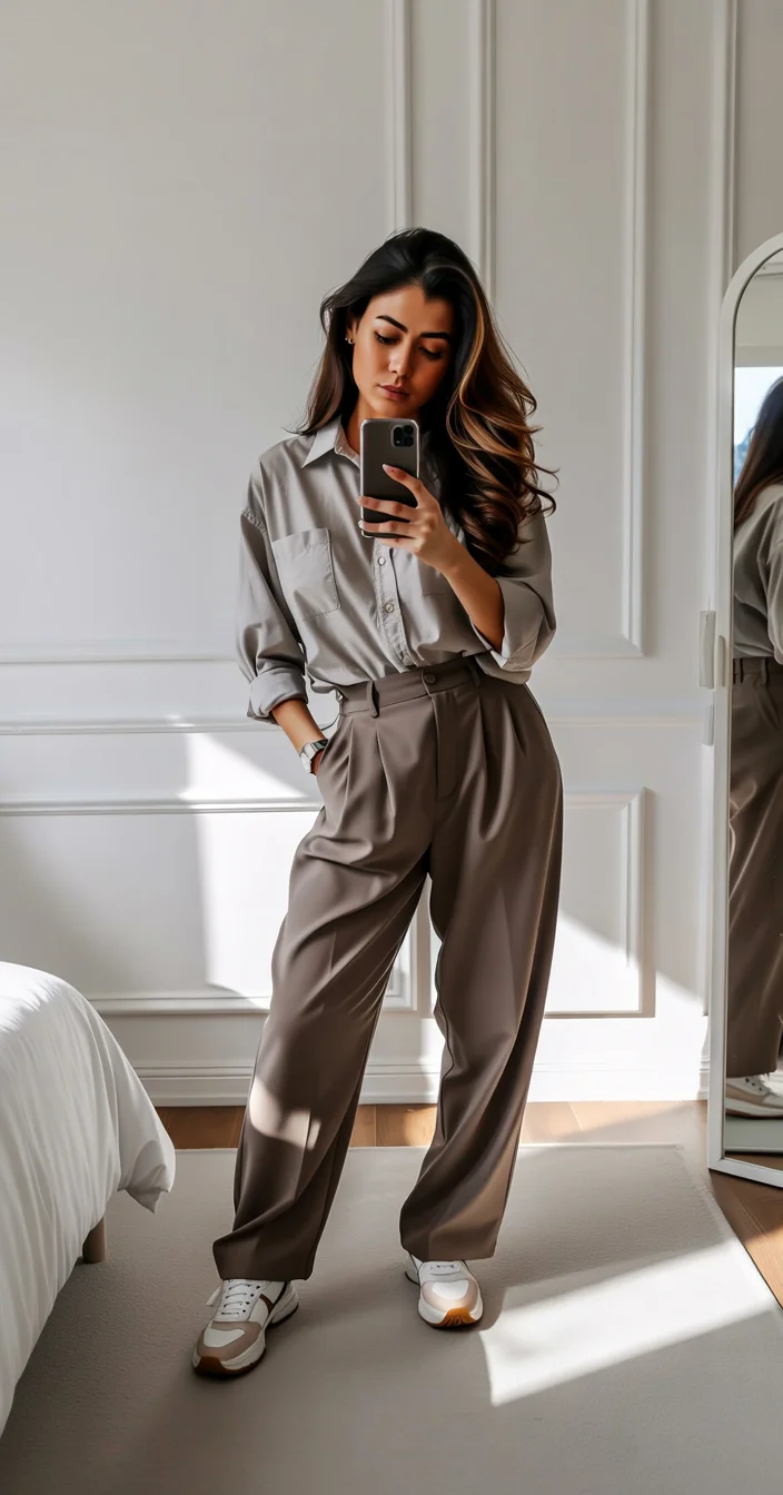 classic fall outfits 2026 Soft Neutral Tailoring That Makes Everyday Feel Elevated