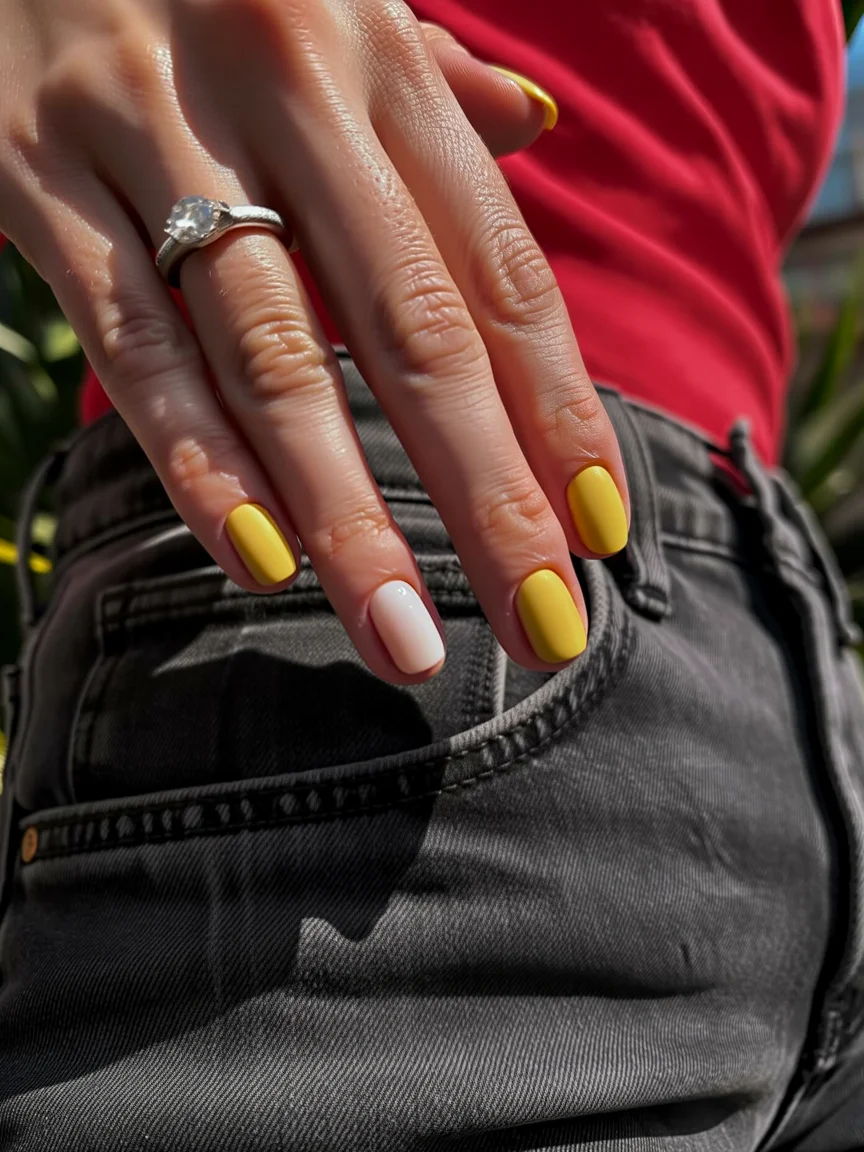 Nail Ideas for August 2026 Sunny Yellow Nails That Capture Late Summer Energy