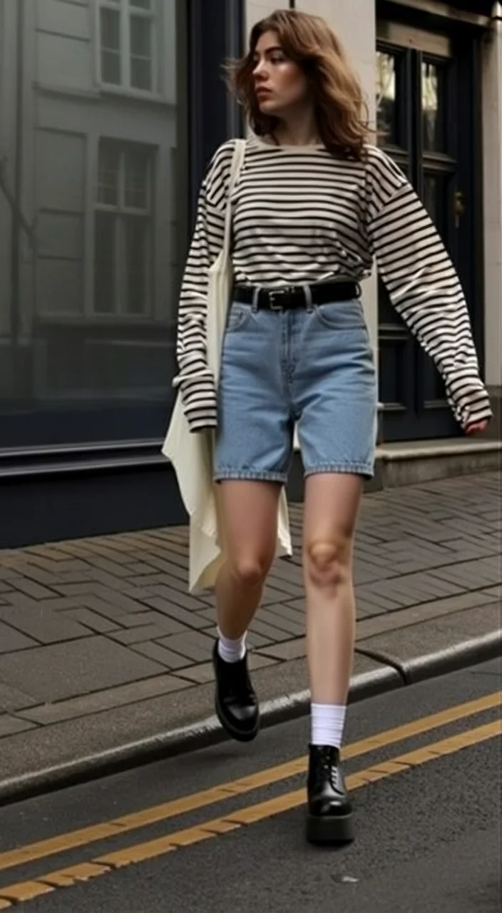 Trendy Outfits for August - End of Summer 2026 European Street Style with Breton Stripes