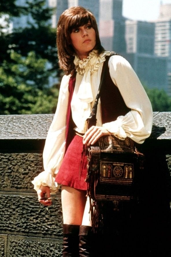 Ruffled Blouse, Vest, and Mini Skirt Ruffled Blouse, Vest, and Mini Skirt — 70s Style Inspiration