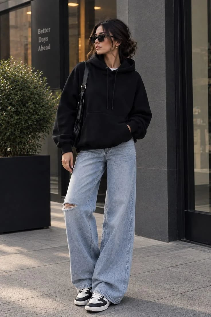 Hoodie Outfit Ideas for Women: 50+ Cute & Casual Looks