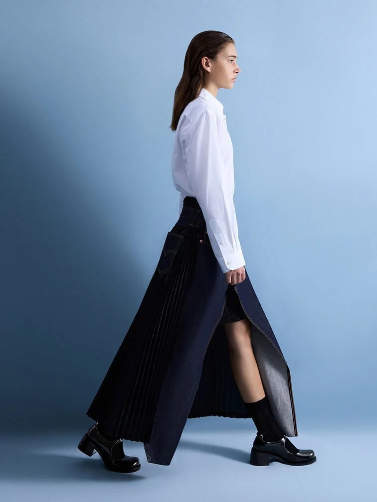 Denim Skirt Mary Jane Boots Outfit Denim Skirt Mary Jane Boots Outfit — Aesthetic Mary Janes Outfit