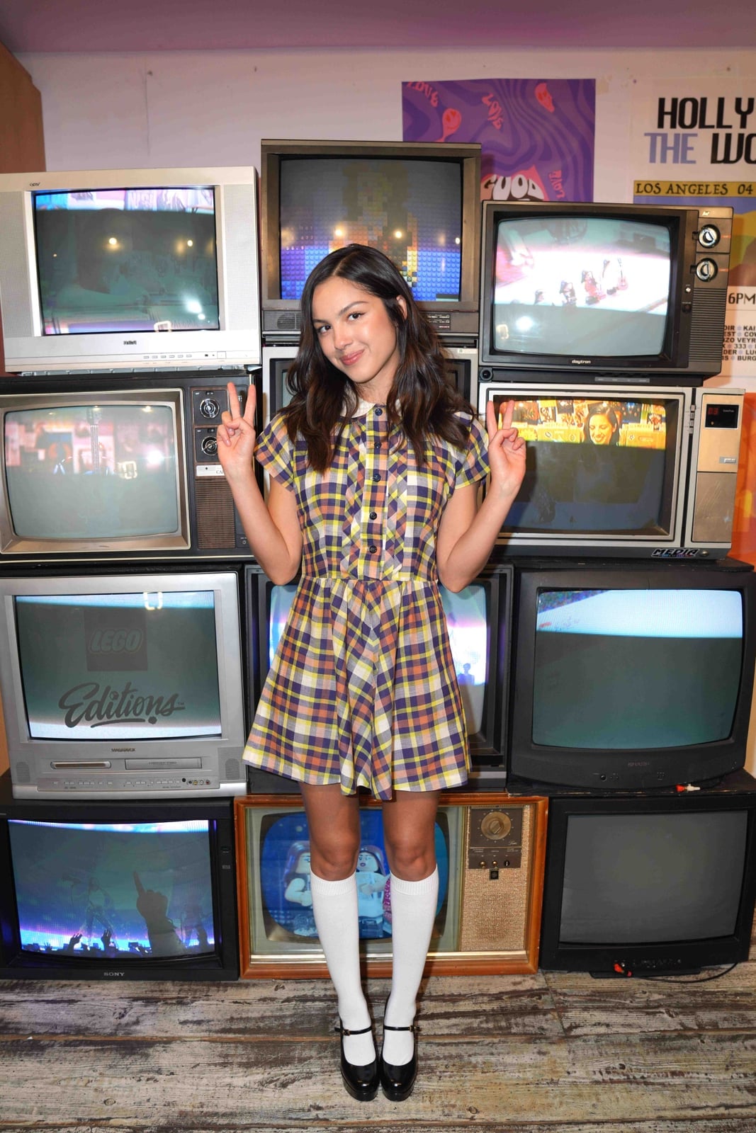 Plaid Mini Dress Mary Jane Heels Plaid Mini Dress Mary Jane Heels — Aesthetic Mary Janes Outfit