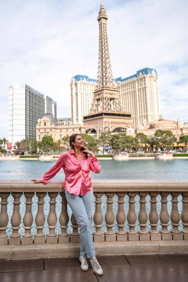 Pink Satin Shirt with Light-Wash Straight-Leg Jeans Pink Satin Shirt with Light-Wash Straight-Leg Jeans — Aesthetic Vegas Outfits