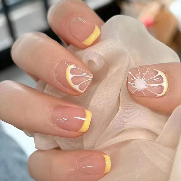 Sheer Nude Gemstone Accent Short Almond Nails Sheer Nude Gemstone Accent Short Almond Nails — Best Simple Short Nails