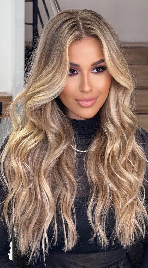 Honey Blonde With Golden Highlights Honey Blonde With Golden Highlights — Blonde Highlights Hair Inspiration