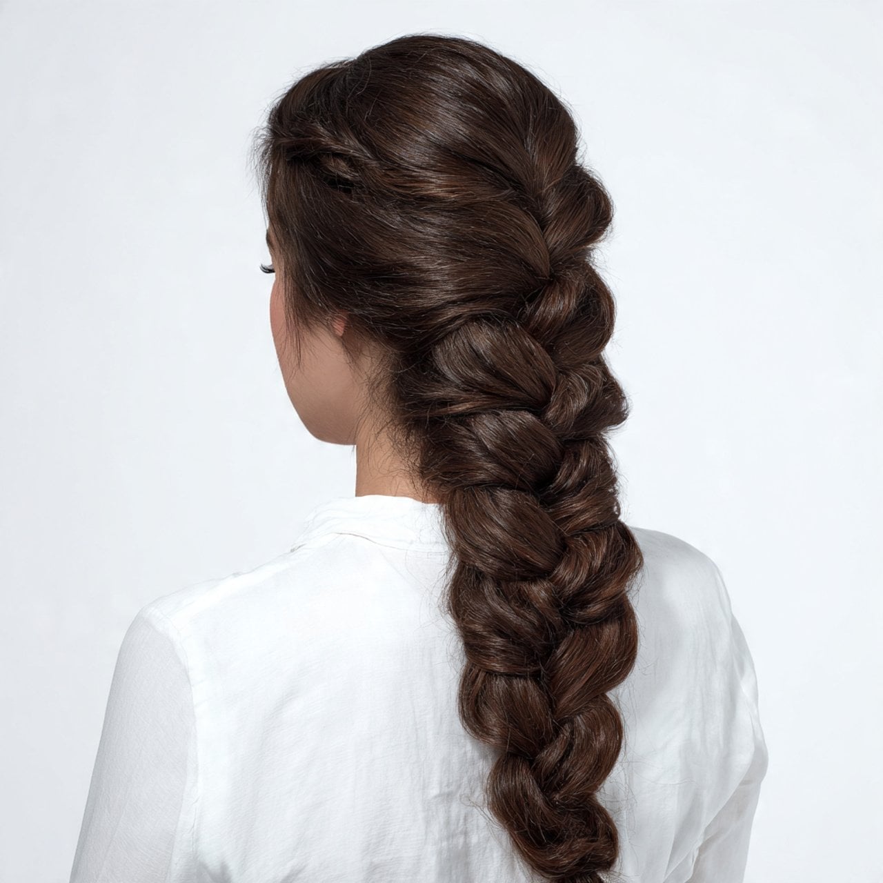 Voluminous Pull-Through Braid Voluminous Pull-Through Braid — Braids Easy Ideas