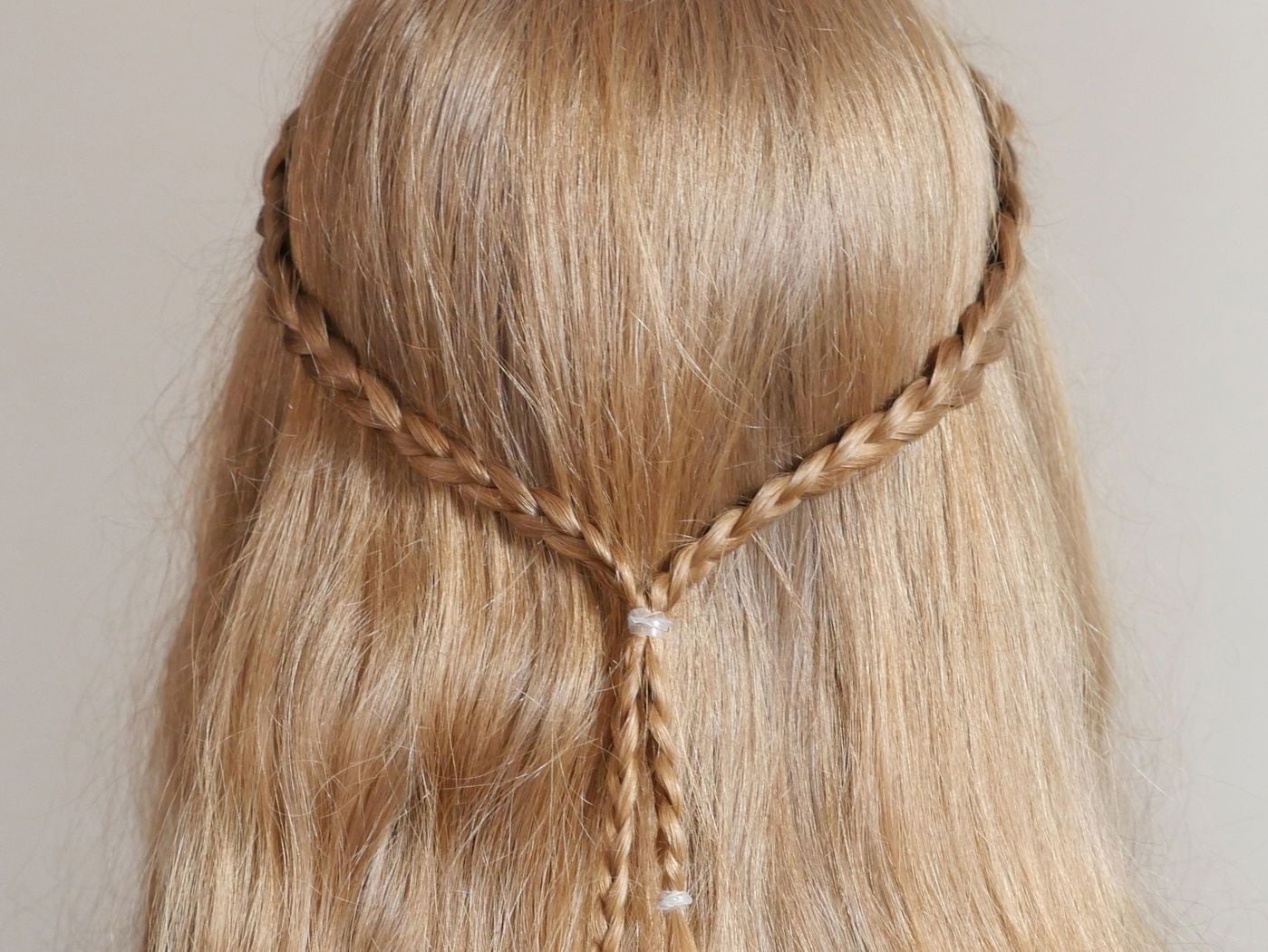 Blonde Double Braid Detail Blonde Double Braid Detail — Braids Easy Ideas