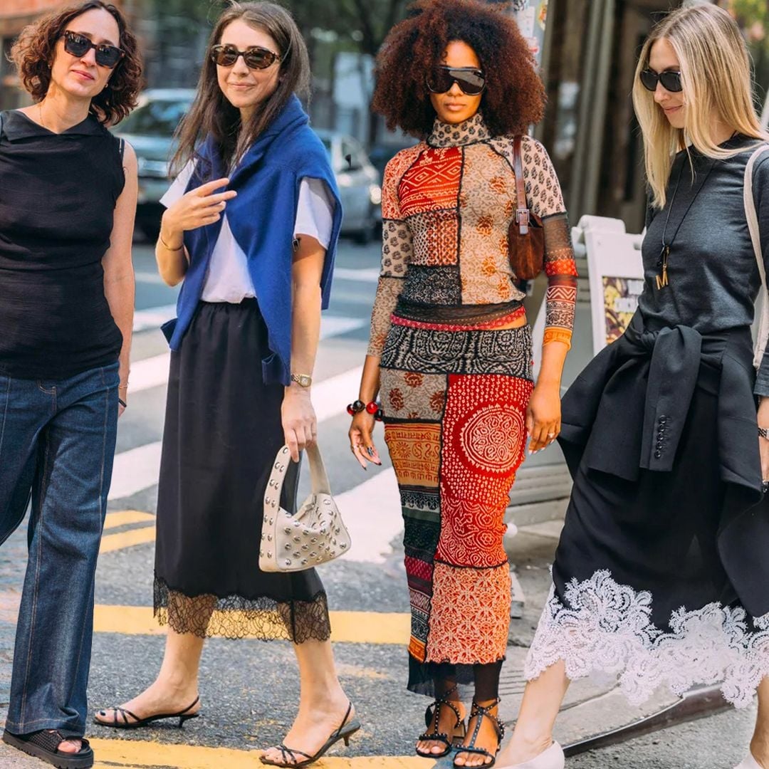 Patchwork Print Dress Street Style — Chic Style Inspo