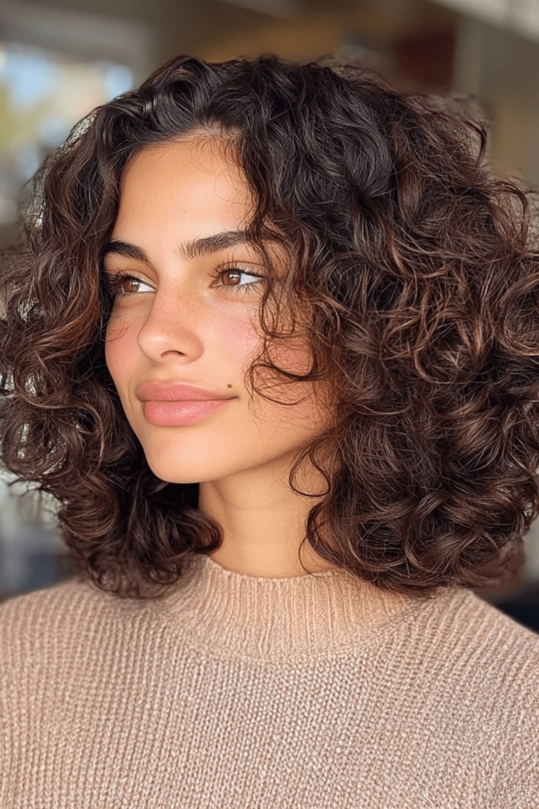 Collarbone Bob With Curtain Bangs Collarbone Bob With Curtain Bangs — Classy 3b Hair