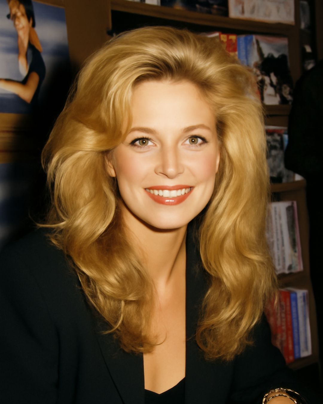 Collarbone Honey Blonde Blowout With Bounce Collarbone Honey Blonde Blowout With Bounce — Classy 90s Blowout Hair