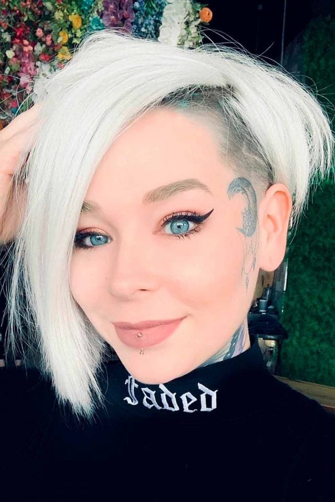 Chin Asymmetrical Bob Textured Finish Chin Asymmetrical Bob Textured Finish — Classy Asymmetrical Bob