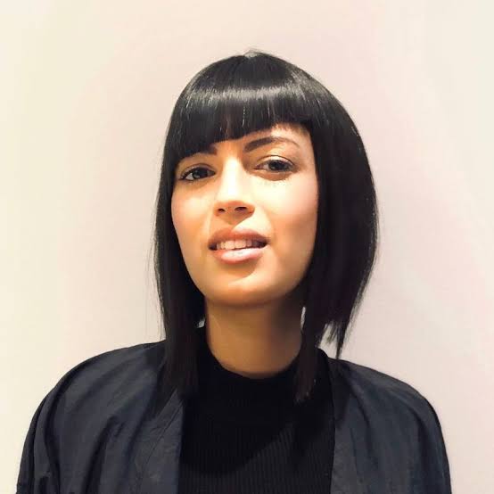 Chin Asymmetrical Bob Blunt Bangs Chin Asymmetrical Bob Blunt Bangs — Classy Asymmetrical Bob