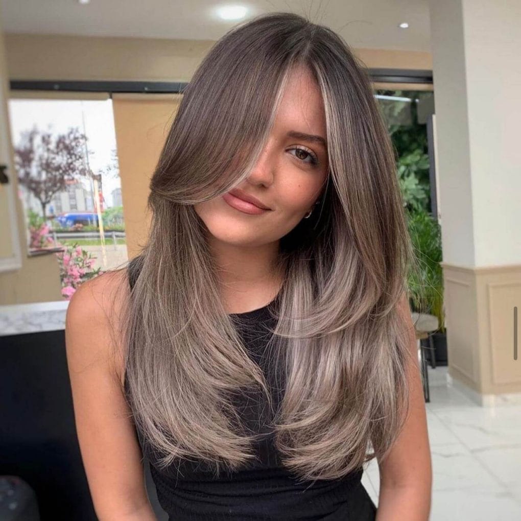 Dark Blonde Mid-Back Length With Lighter Blonde Balayage — Classy Balayage Highlights