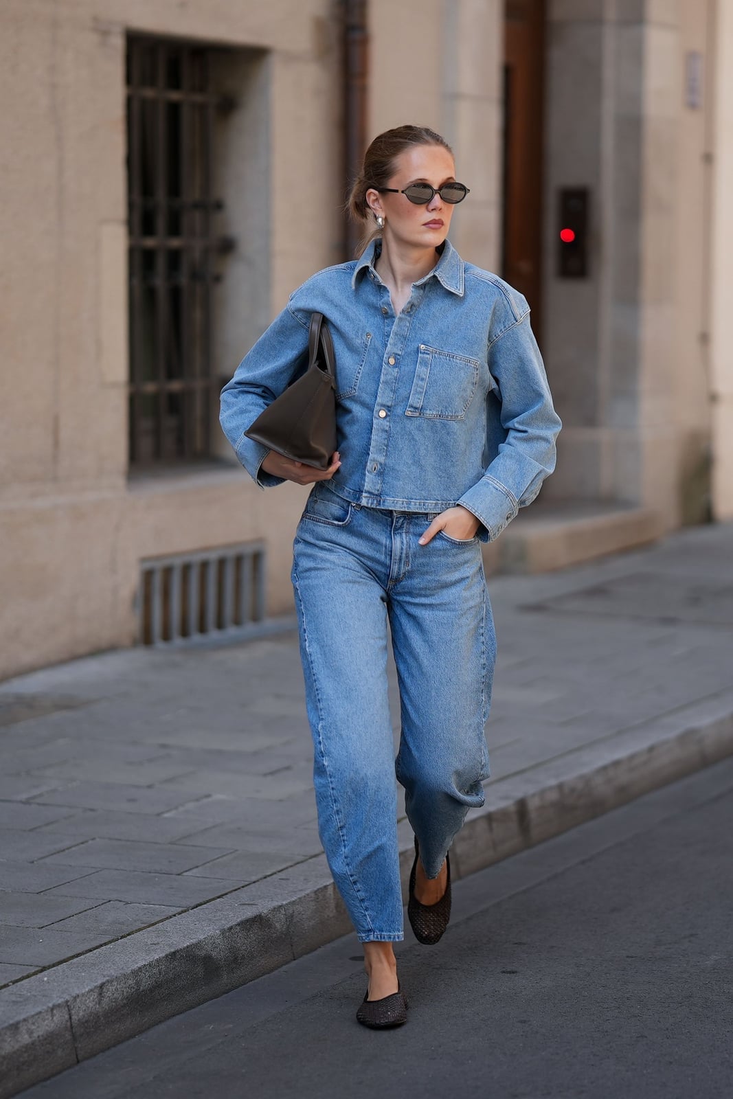 Denim on Denim With Barrel Jeans — Classy Barrel Jeans Outfits