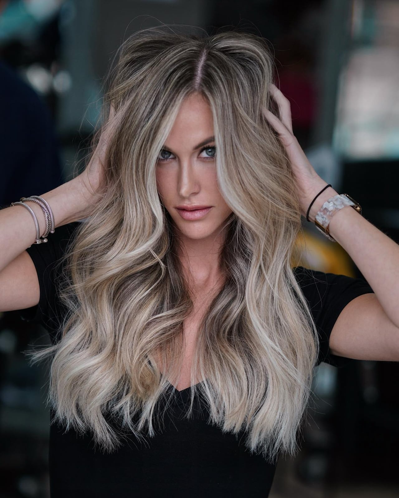 Ash Blonde Highlights With Root Shadow Ash Blonde Highlights With Root Shadow — Classy Blonde Highlights
