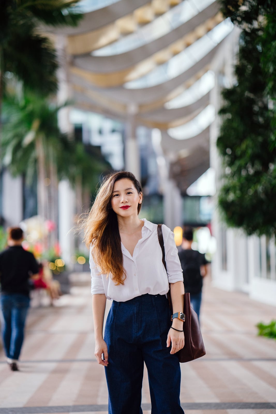 Casual or Business Casual Dark Blue Trousers — Classy Blue Pants Outfits