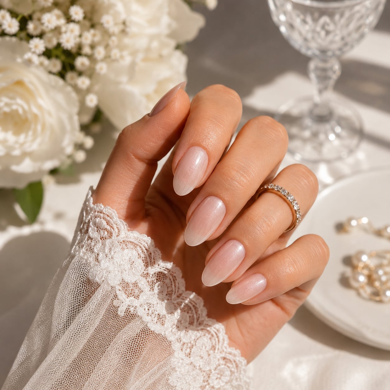 Bridal Blush Nails: The Elegant Wedding Nail Trend for 2026 | emmi®-nail