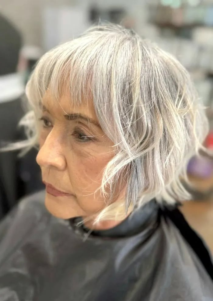 Textured Honey Blonde Bob Above Ear Textured Honey Blonde Bob Above Ear — Classy Bob Haircuts