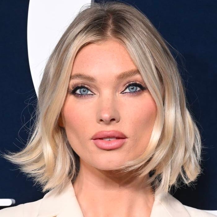 Glossy Ash Blonde Bob Blowout Glossy Ash Blonde Bob Blowout — Classy Bob Haircuts