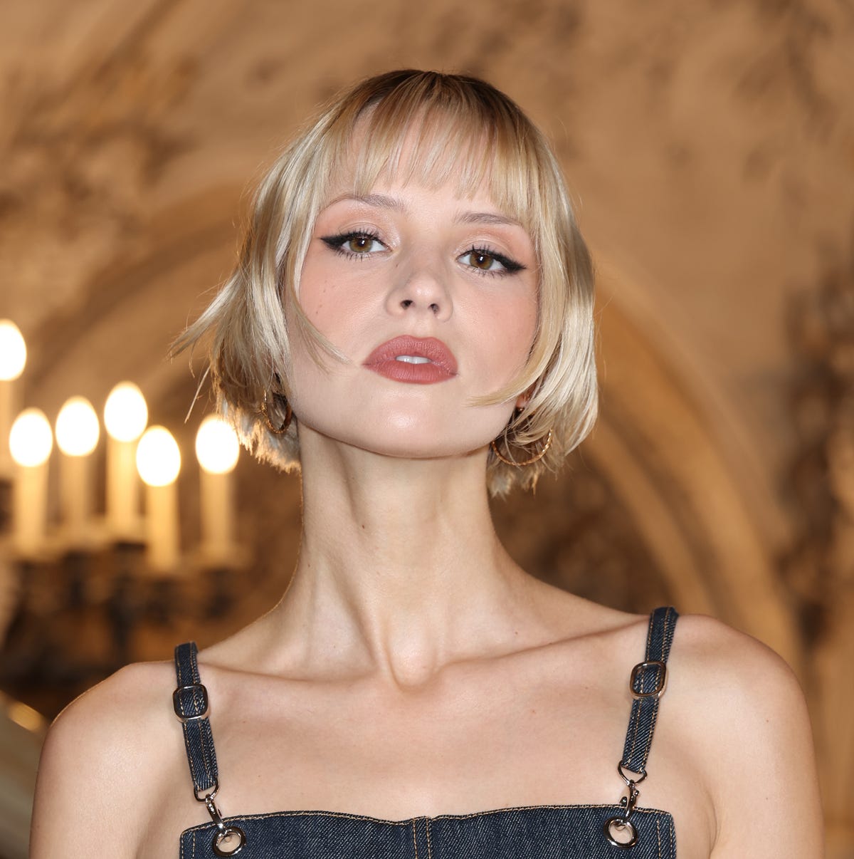 Ash Blonde French Bob Blunt Bangs Ash Blonde French Bob Blunt Bangs — Classy Bob Haircuts for Fine Hair