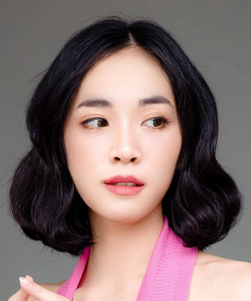 Classic Black Bob With Defined Curls — Classy Bob with Curls