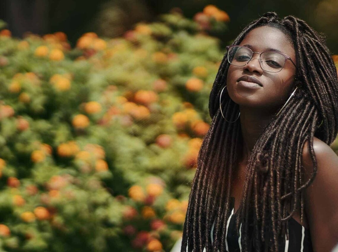 Mid-Back Long Dark Brown Loose Locs — Classy Braids Locs