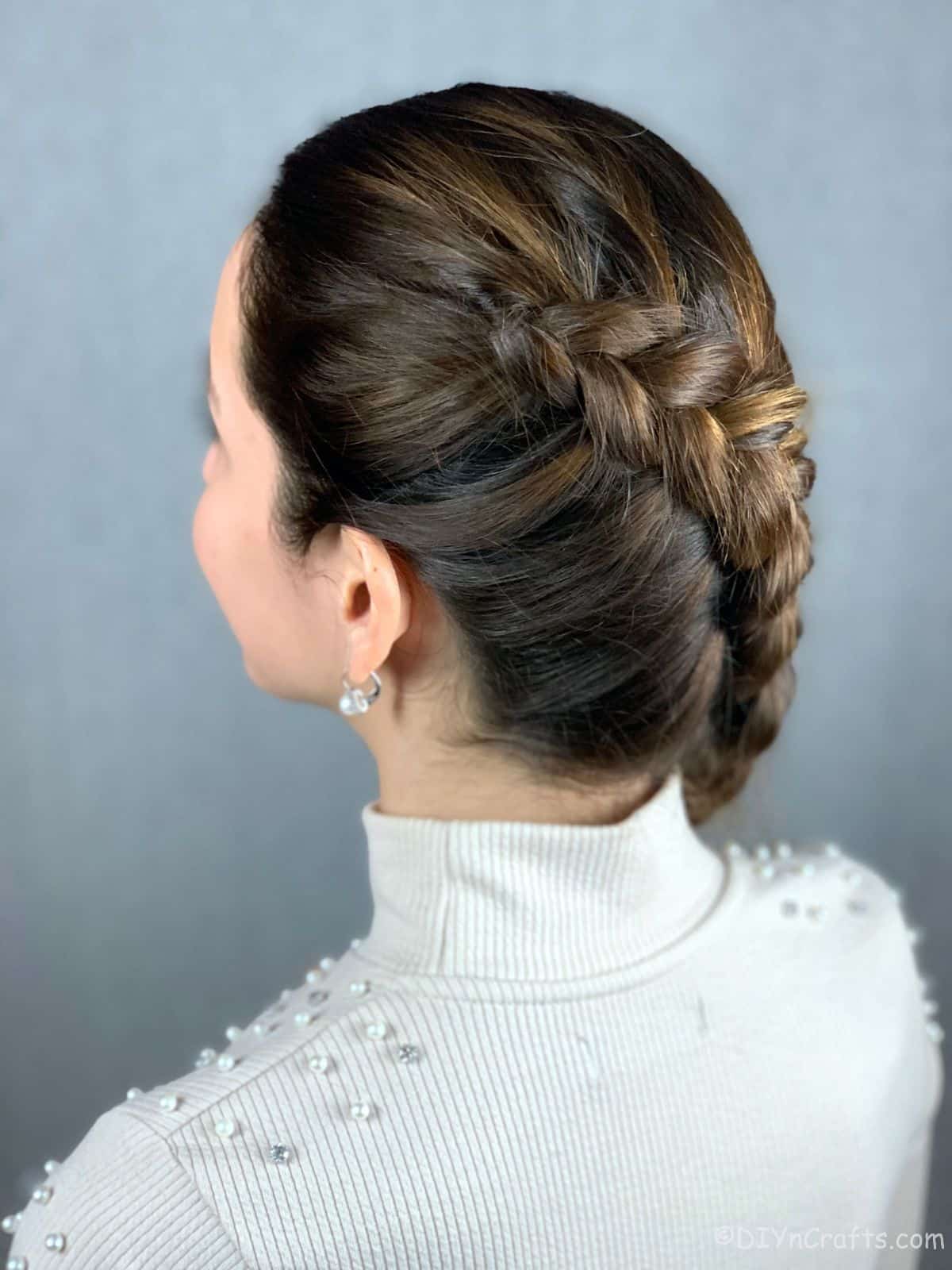 Textured Dutch Braid Mid-Back Length Textured Dutch Braid Mid-Back Length — Classy Braids to the Side