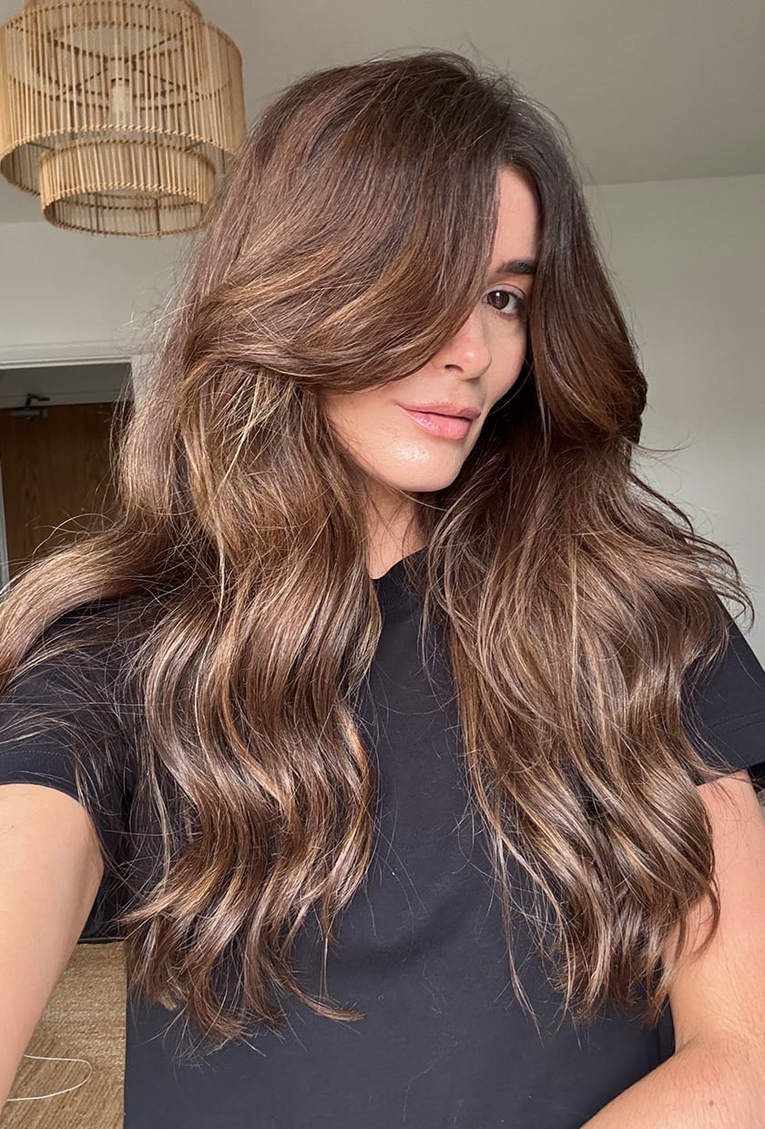 Raffia Bronde Balayage Collarbone Cut — Classy Bronde Balayage