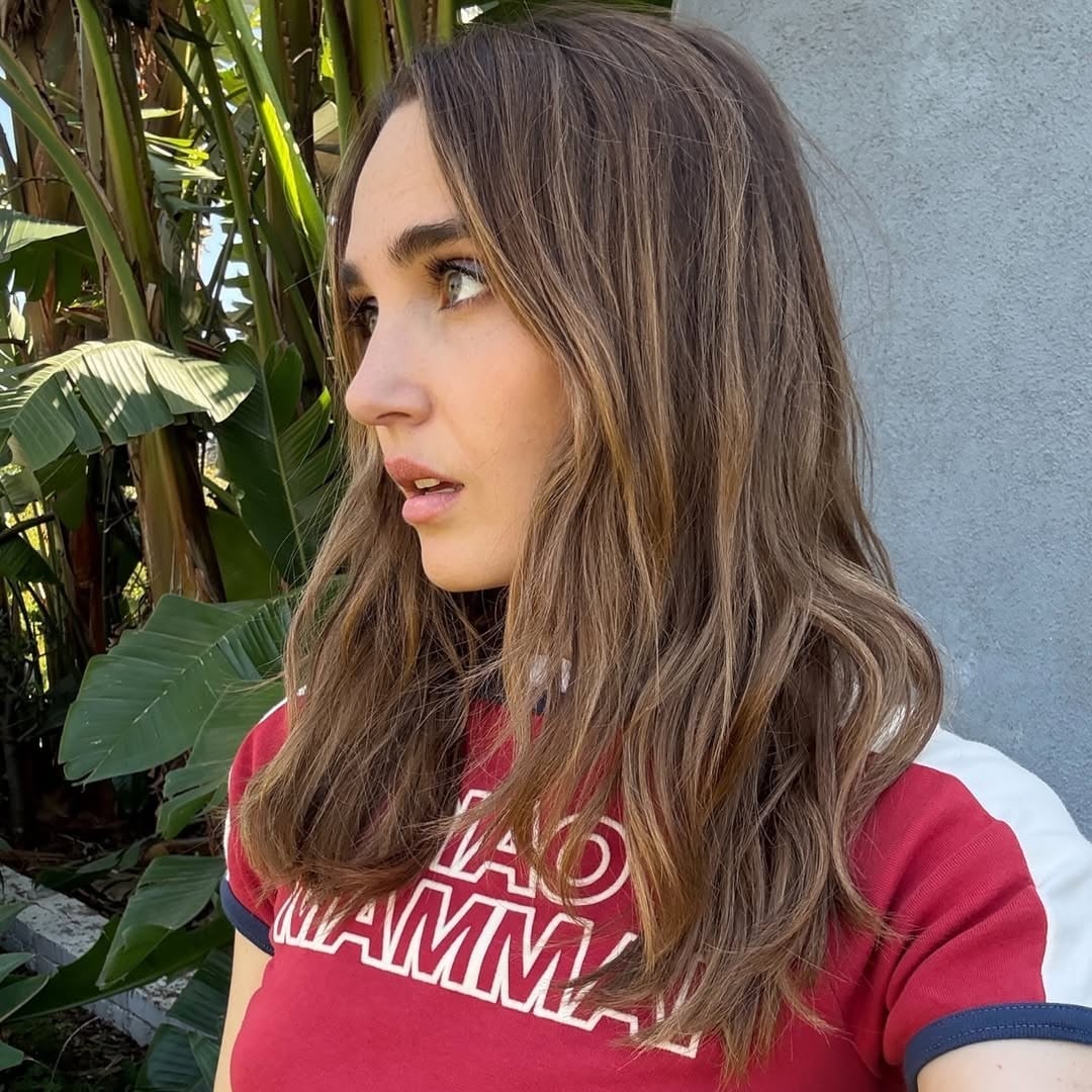 Mid-Back Medium Brown With Lighter Highlights, Office-Safe Version Mid-Back Medium Brown With Lighter Highlights, Office-Safe Version — Classy Brunette Hair Colors